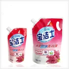Plastic Bags Pouch Spout Plastic Bag Custom Order Plastic Laundry Bags With Pouch Spout For Detergent Liquid Packing