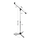Floor Standing Stainless Steel cheap microphone stand