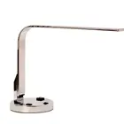Iron brushed nickel LED 3000K 8w reading desk lamp with USB For Hotel sitting room