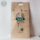 Moisture Proof 5kg Bag Custom Printed Food Grade 5kg Window Paper Rice Bag