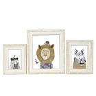 Custom Import White Wood Picture White Frame For Home Decor