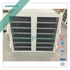 Aluminum Jalousie windows with single glass