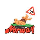 New european tourist souvenir epoxy resin fridge magnet for different countries