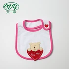 2018 Multi Styles Cartoon Embroidery Baby Girl Bibs