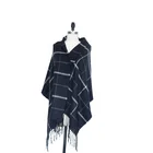 knitting Ladies christmas long 100% cashmere scarf