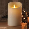 Solar cemetery led color flame candle