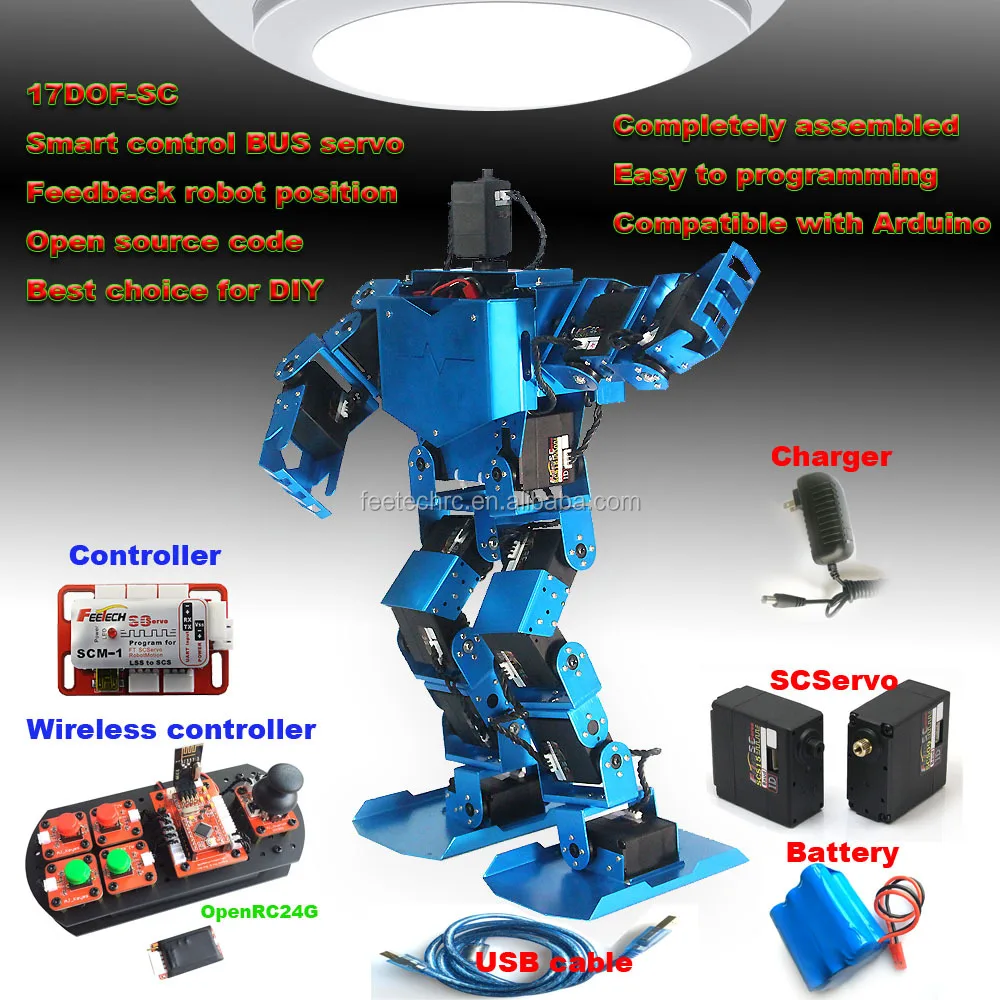humanoid robot walking code