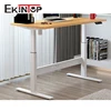Height adjustable desk sit stand workstation