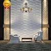 Decorative PVC 3D ceiling/wall panel /wallpaper for golden hotel wall panel