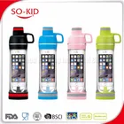 phone storage water bottle iphone drinking bottle compartment