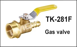 Portable butane gas stove valve with brass stem superior brass mini ball gas valve gas bibcock