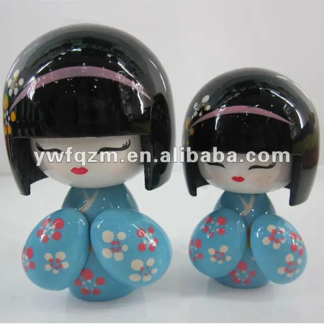 wooden doll japan