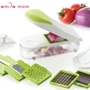 Smile mom 7 in 1 Multi Kitchen Manual Food Shredder - Vegetable Slicer Grater - Onion Chopper Dicer