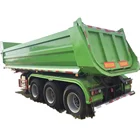 Rear Tipper Widely Used U Shape Dumping Trailers For Sale