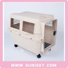 Colorful Plastic Dogs Carriers/ Wholesale Pet Cages For Outdoor Airline Approved Pet Carrier
