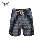 Best selling fancy design men custom printed beach short board shorts surf