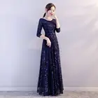 Cotton Plus Size Long Evening Dress with more color 301967
