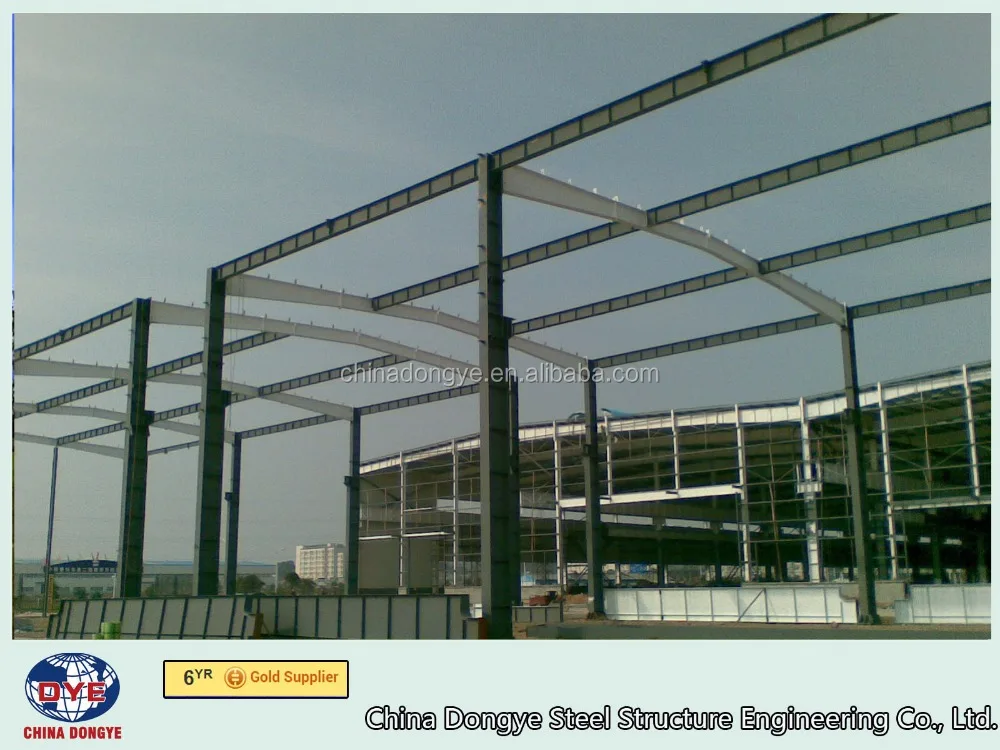 2017 futuramic design large span frame steel structure