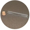 Customized & wholesale flat or round bottom borosilicate glass test tube with cork lid for lab application