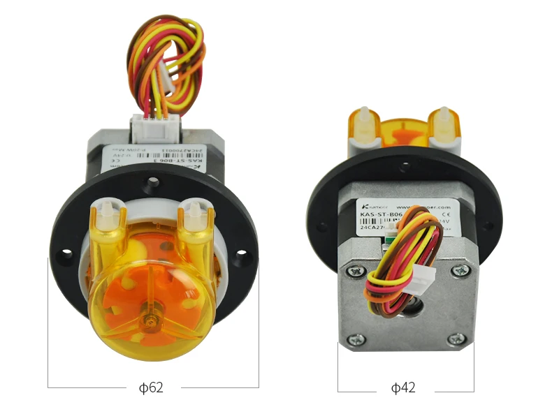 Kamoer KAS-42  micro 12V  liquid dosing pump high precision electric water peristaltic pump 