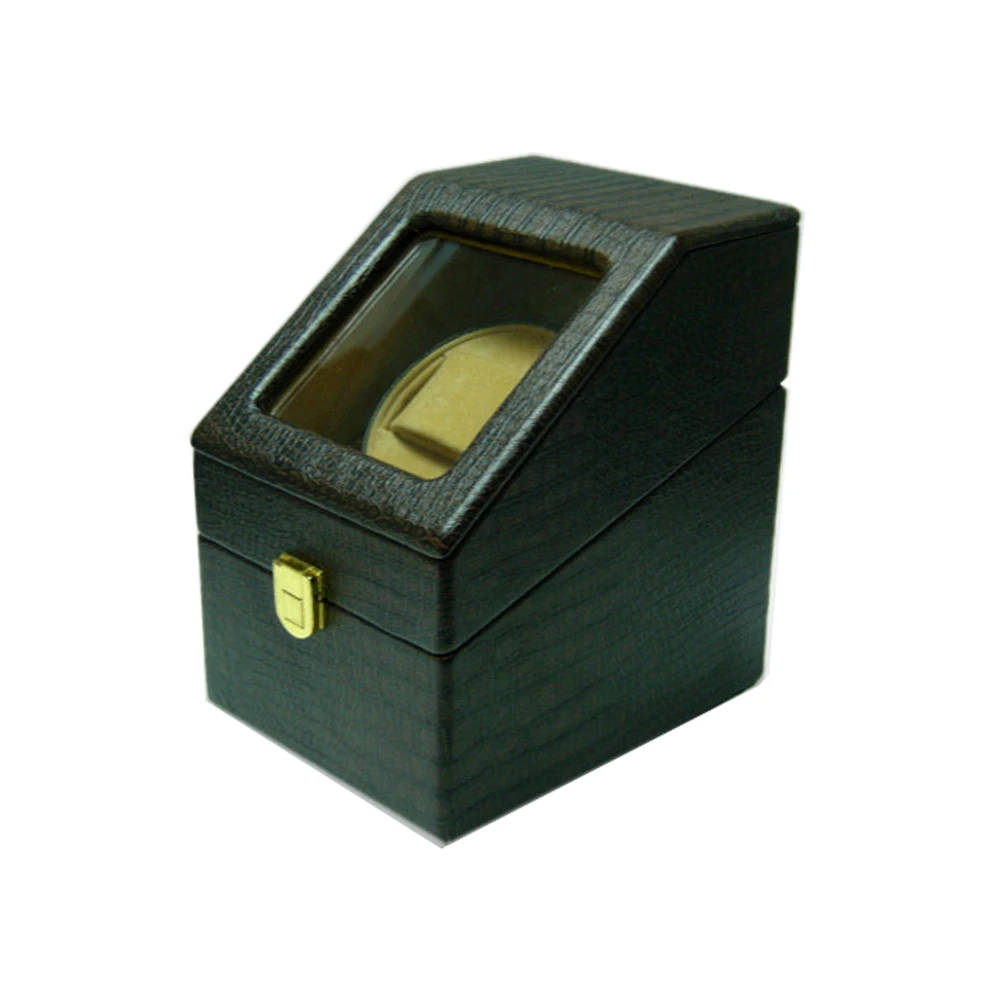 Factory Hot Sale Pu Leather Single Automatic Watch Winder