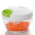 Easy Hand Magic Chopper Held 400ml Professional 3 Blade Omnipotent Vegetable Garlic Mini Food Speedy Pull Chopper