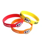 Wholesale Cheap Custom Engraved Brand Name Logo Soft Silicone Bracelet for Souvenir Promotion Gift