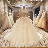 LS55226 mother of the bride gowns organza bridal dress with beading white wedding saree