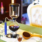 3 cups borosilicate glass syphon coffee maker