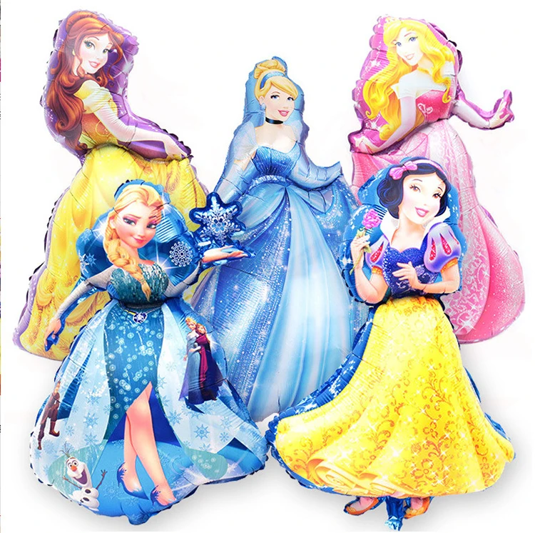 princess balloon,50 Pieces, Colorful