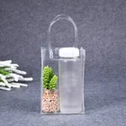 Customer Design High Quality Pvc Color Printing PVC tube handle plastic shopping bag