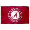NCAA Banner Flag 3-Foot by 5-Foot Alabama flag with Grommets