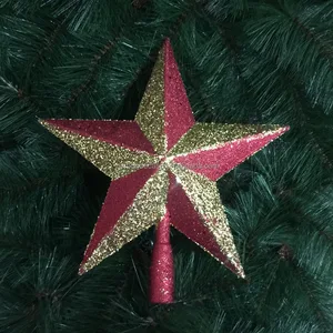 modern christmas shooting star decoration xmas tree toppers