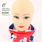 printed red square fashion head tube cool women scarf bandana