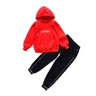 New Design Girls Cotton Spring Outfits Sport Autumn Kids Clothing Set