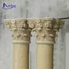 /product-detail/hot-sale-indoor-decorative-round-roman-marble-pillar-yellow-stone-column-cap-for-garden-villa-62215303590.html