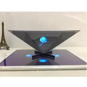 hologram display 3d pyramid acrylic 3d holographic projection