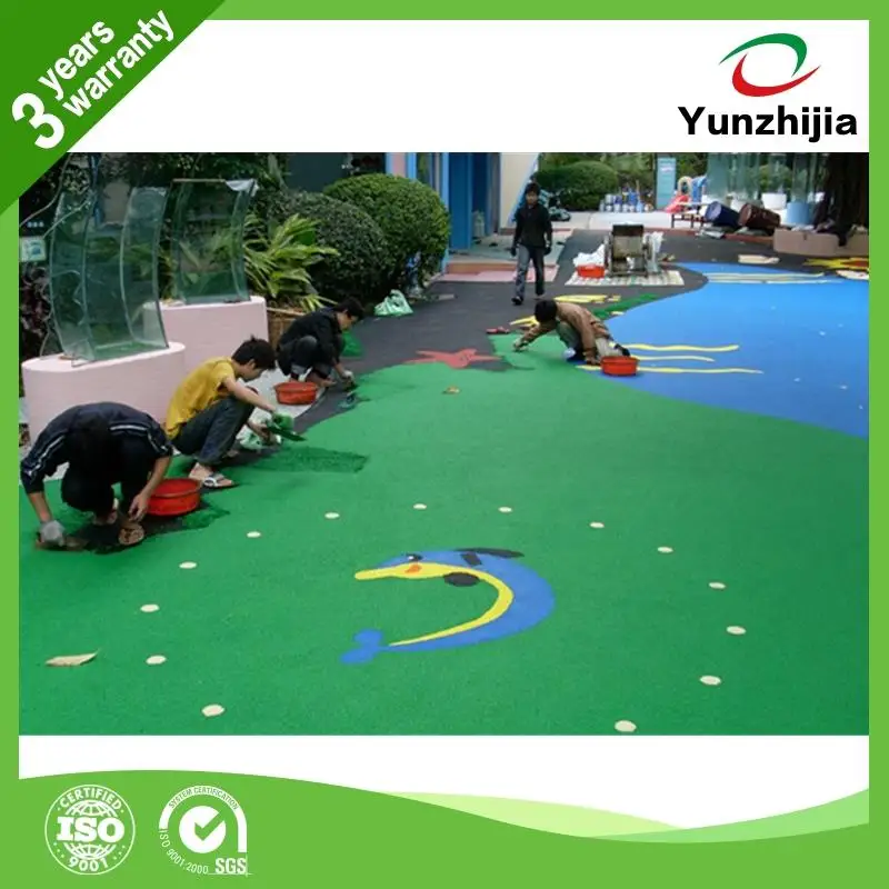 Good quality epdm playground surface tiles for nursery school