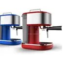 Aluminium alloy boiler detachable frothing nozzle 15 bar espresso coffee machine maker with PCB control