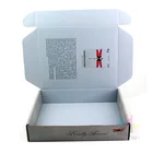 high quality custom shoe mail packaging box with logo manfactory