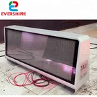Evershine P5 full color GPS dual side taxi roof top advertising signs/waterproof outdoor led display board