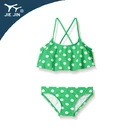High quality swimming wear for kids dot swimsuit for children kids micro bikini