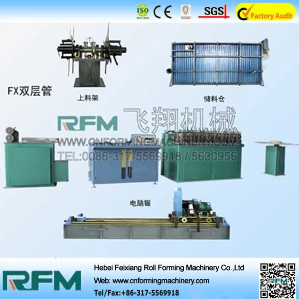 round pipe tube mill line