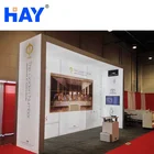 Exhibition Portable Booth Exhibition Booth Display Backlight Exhibition Lightbox Portable Tradeshow Booth Display