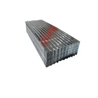 Corrugated sheet galvanized steel construction material