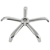 factory selling office component furniture iron chair swivel base replacement five stars chair base in chrome