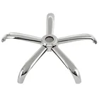 factory selling office component furniture iron chair swivel base replacement five stars chair base in chrome