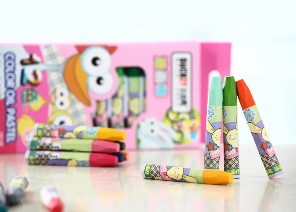 Kids stationery multi color non toxic crayon packs kids