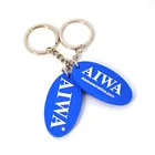 Factory Wholesale Fashion Cheap Cartoon Silicone 2d Rubber Soft Pvc Keychain, Custom Pvc Keychain