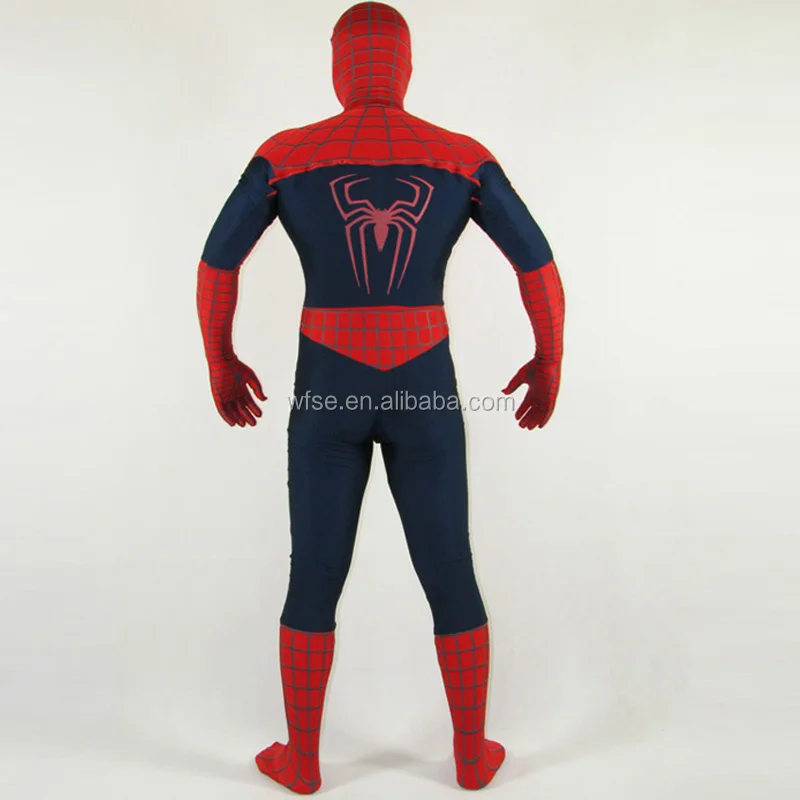 Hot Sales Spiderman Costume Sexy Fancy Dress Costume Halloween Party Costume
